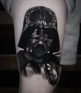 Darth Vader tattoo