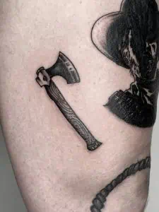 Axe Medieval Tattoo
