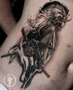 Japanese Demon Tattoo
