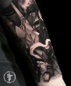 Japanese Mechanical Tattoo