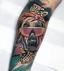 Colorfull Abstract Tattoo