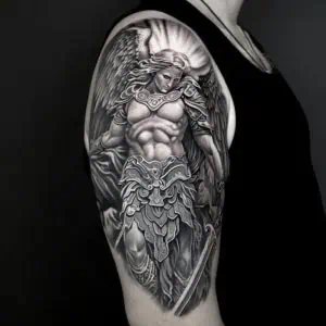 Angel tattoo