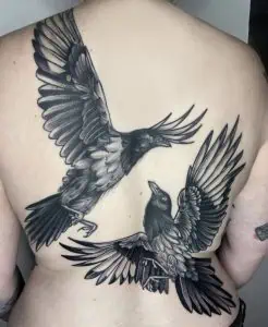 Blackwork Dotwork Tattoo Craws