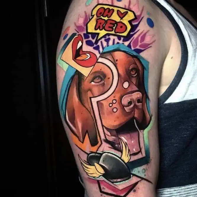 Colour Illustrative Tattoo