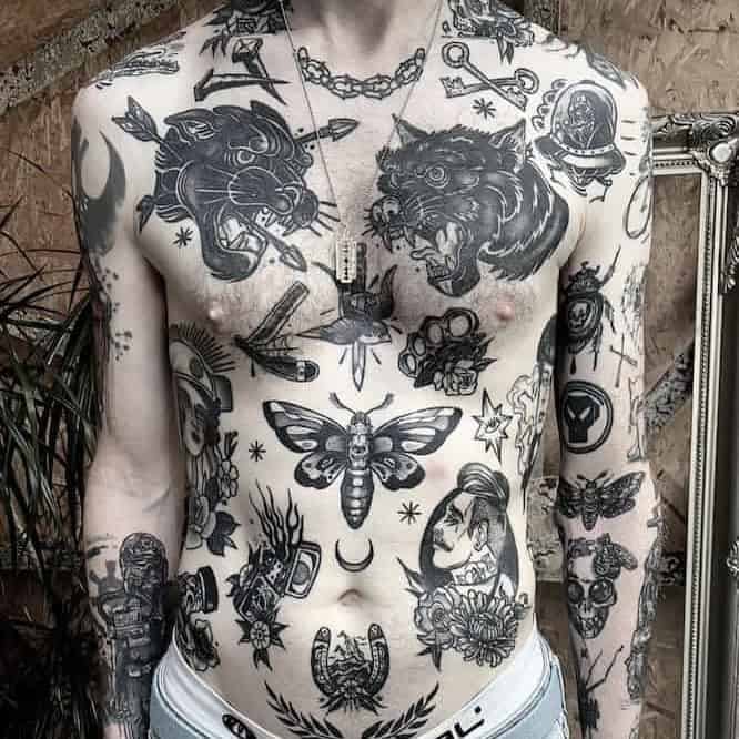 Blackwork Tattoo