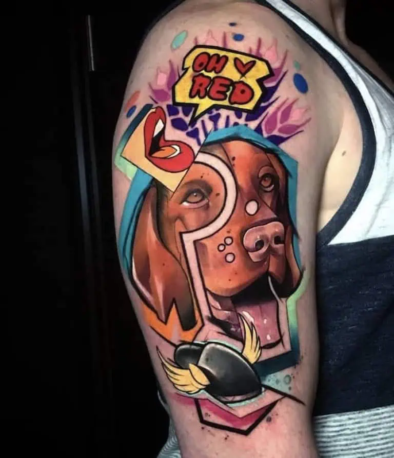 Abstract tattoo style London