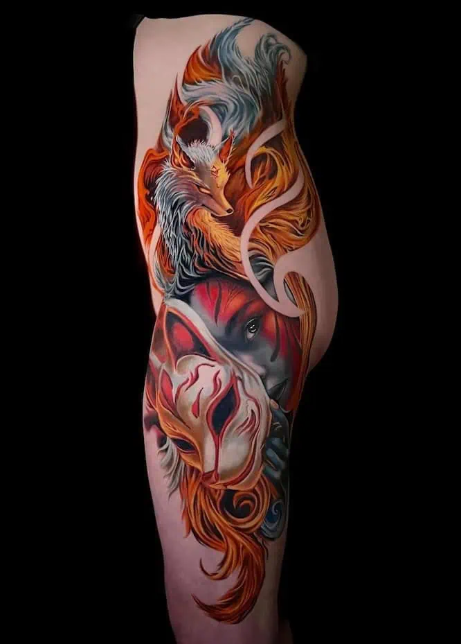 Illustrative tattoo style London