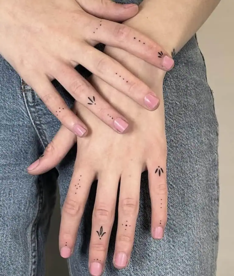 Minimalist tattoo style London