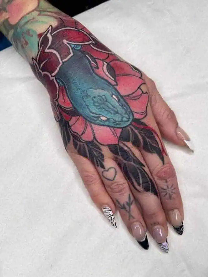 Neo traditional tattoo style London