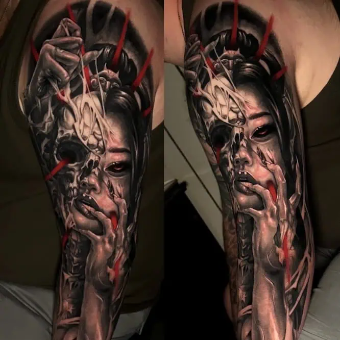 Japanese Realism Tattoo