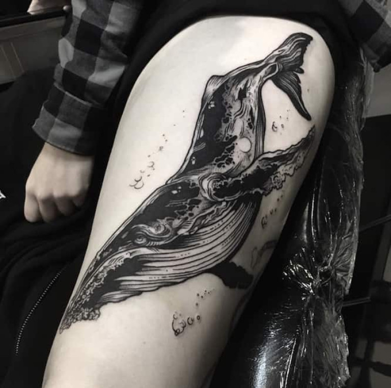 whale-blackwork-tattoo